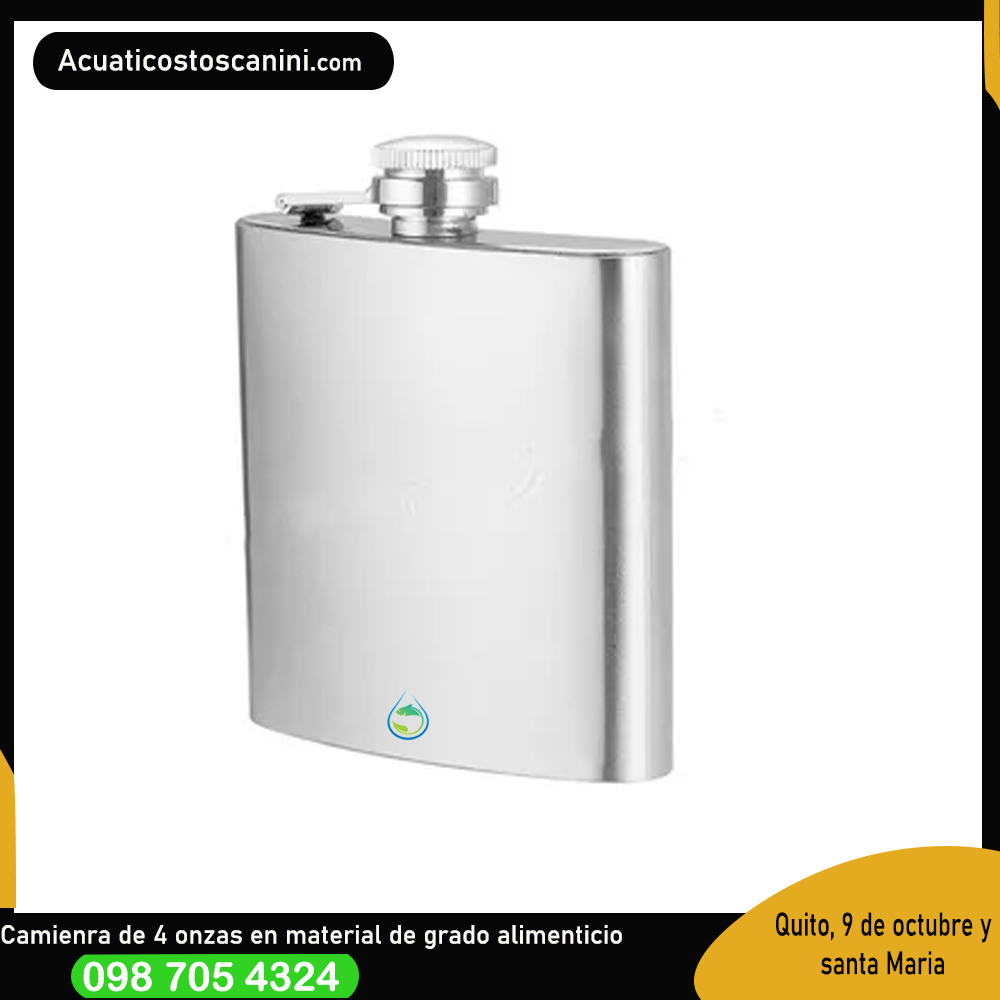 Caminera de 4 onzas en material de grado alimenticia
