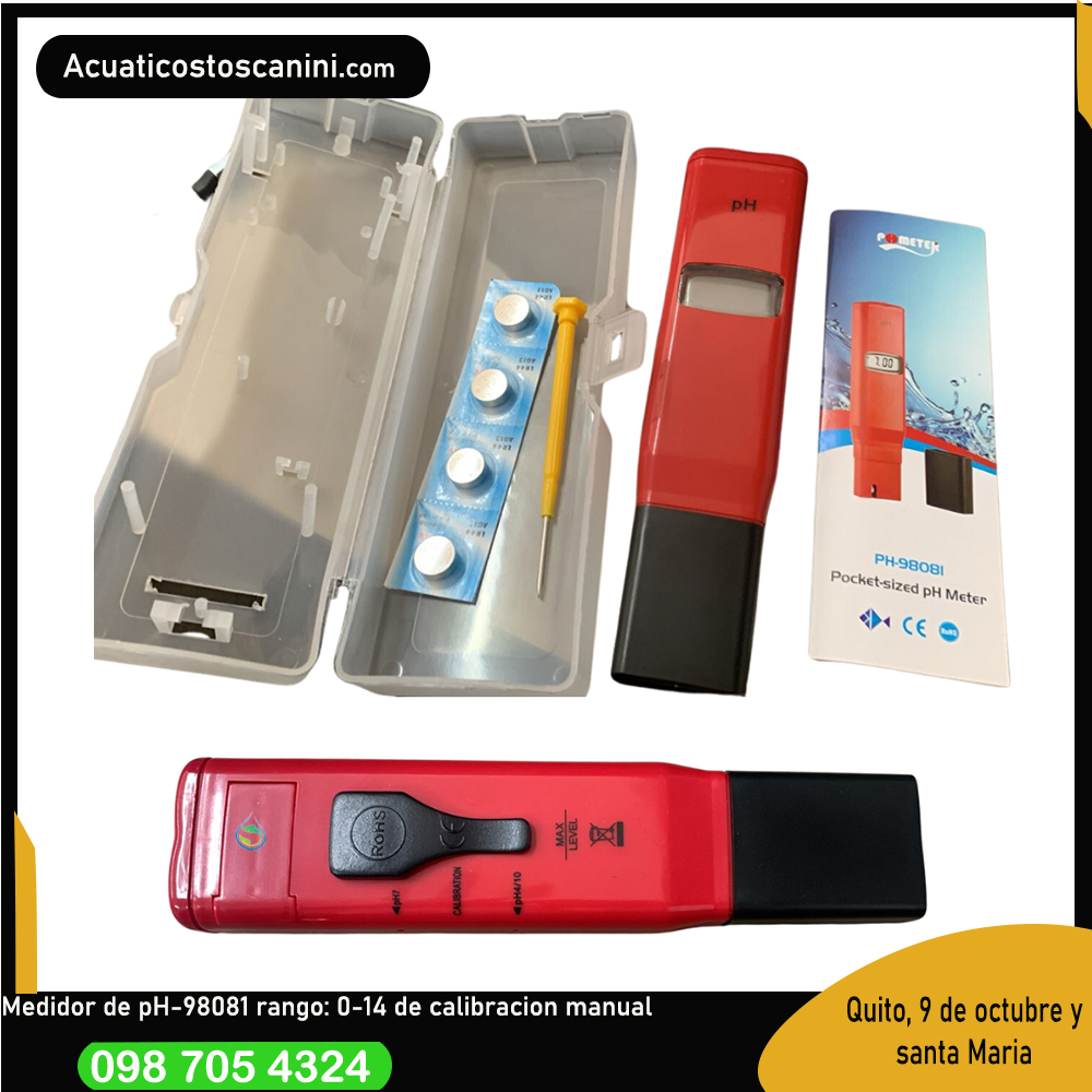 Ph Metro Digital Con Un Decimal Y Calibracion Manual